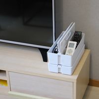 日東 かるコン L 収納ボックス ホワイト KCL-WH 1個
