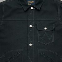 アイトス HERO’S UNIFORM Wrangler ボタンジャケット（厚地） ブラック 5L 64202-010-5L（直送品）