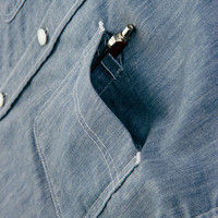 アイトス HERO’S UNIFORM Wrangler 半袖シャツ ネイビー 5L 64437-018-5L（直送品）