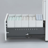 【アウトレット】コクヨ インベントデスク INVENT サイドキャビネット 幅395×奥行602×高さ600mm ブラック 1台　【終売品】