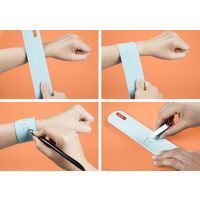 コスモテック　wemo（ウェモ）　ウェアラブルメモ　バンドタイプ　ベージュ　wemoB-H　1個