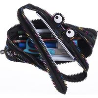 ジップイット モンスターペンケース、レインボーティース、ブラック ZP-ZTM-SE/BK（直送品）