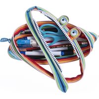 ジップイット モンスターペンケース、マルチカラー ZP-ZTM-SE/MC（直送品）