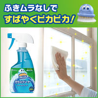 スクラビングバブル ガラスクリーナー 液体スプレー 詰め替え用 400ml 1ケース(18個入) ガラス用洗剤 窓ガラス ジョンソン