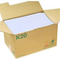 ムトウユニパック 角20 カラー封筒 NTアクア 100 サイド 11201618 1箱(500枚)