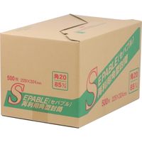 ムトウユニパック 角20 セパブル封筒 セパブル 再生ミズイロ 85 11209488 1箱(500枚入)