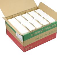 ムトウユニパック 洋長3 白封筒クルーズパック 天立て ケント80 ワクナシ 11701312 1箱(500枚入)