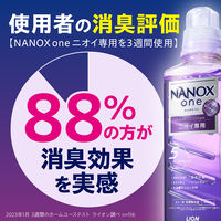 ナノックスワン（NANOX one）ニオイ専用 業務用 洗濯洗剤 濃縮 液体 詰め替え バックインボックス 10kg 1個 ライオン