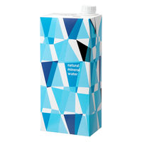 ゴールドパック ナチュラルミネラルウォーター 1L 1箱（6本入）＜紙パック＞ オリジナル
