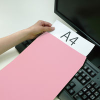 カラー封筒 アメリカン40 ピンク 角2 1袋（100枚入） ムトウユニパック