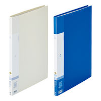 リヒトラブ クリアーファイル サイドベンツ A3 タテ 40ポケット 白 G3405-0 1冊