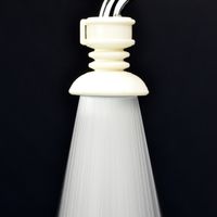 カクダイ キッチンシャワー 首振り式 (差込み 水ハネ防止 取付簡単) GA-HK010 1個