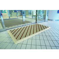 山崎産業 エバックブラシハードマット（本駒）G 4903180304790 1箱（4枚入）（直送品）