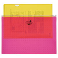 リヒトラブ(LIHIT LAB.) クリヤーケース A4サイズ 赤（レッド） F5303-3 10枚