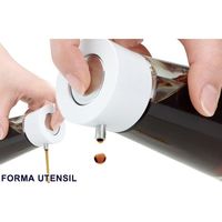 アスベル フォルマ プッシュしょう油差し（大） ホワイト 4950672652884 3個（直送品）