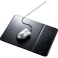 サンワサプライ ワイヤレス充電機能付きマウスパッド MPD-WLC11BK 1枚（直送品）