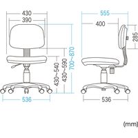 サンワサプライ エコロジーチェア ブラック SNC-E10BK 1脚（直送品）