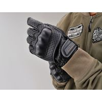 デイトナ ゴートスキンパンチングメッシュグローブプロテクション BK M 95316（直送品）