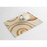 ランチョンマット ハニーラテ K56600 4枚 サンベルム（直送品）