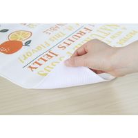 サンベルム 吸水・速乾水切りマット オレンジ 1セット(5枚) K59900（直送品）