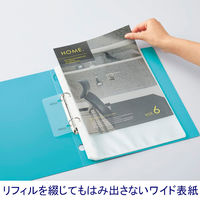 コクヨ リングファイル ＜NEOS＞ A4タテ 180枚とじ オフホワイト 1セット(30冊) フ-420NW