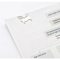 デザインフィル エッチングクリップス イヌ柄 43356006 1パック(4型×4個入)