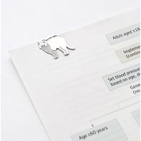 デザインフィル エッチングクリップス ネコ柄 43357006 1セット(1パック(4型×4個)×2)