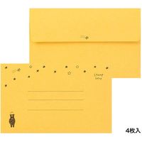 デザインフィル レターセット えがお 星空柄 91802544 1セット(1パック×3)