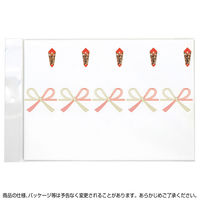 ササガワ OA対応シール札紙 A4 無字 24-1920 1冊:100片袋入(5片×2