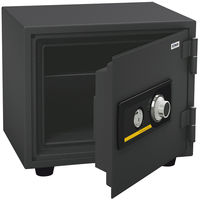 エーコー ダイヤル式耐火金庫 21.6L （30分耐火） 幅416×奥行357×高さ364mm ガーゴイルグレー BES-9 1台 シリンダー A4対応