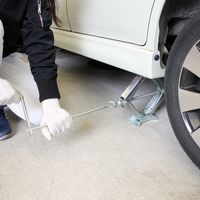 【カー用品】Meltec（メルテック） パンタジャッキ 1t 車載用 F-72 1個（直送品）