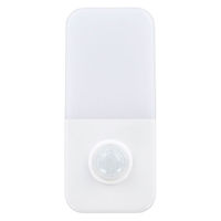 ヤザワコーポレーション 人感・明暗LEDセンサーライト NASMN22WH 1個