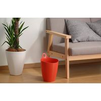 イノマタ化学 ゴミ箱 ライズ 9L レッド 3419 3個（直送品）