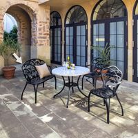 タカショー リーズラブチェアー ブラック GSTY-58BBK（直送品）