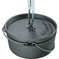 キャプテンスタッグ 2WAYダッチオーブン炭バサミ45cm UG-3256 1個