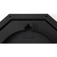 ノア精密 電波時計:ハッケ W-668 WH 1個