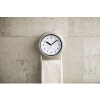 ノア精密 MAG 防滴バスクロック 掛け時計 [スイープ 防滴] 直径170mm W-749 GY 1個（直送品）