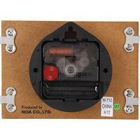 ノア精密 テーブルクロック：ヒーリングステラ 置き掛け時計 [スイープ] 100×140×43mm W-712 N-Z 1個（直送品）