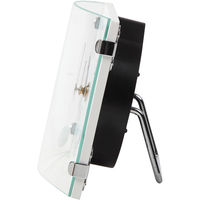 ノア精密 テーブルクロック：ヒーリングステラ 置き時計 [スイープ] 100×140×43mm W-712 WH-Z 1個（直送品）