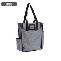 テラモト ＢＭトートバッグ２ｗａｙ Ｍ　ライトグレー 巡回清掃用  DS2333415　1個