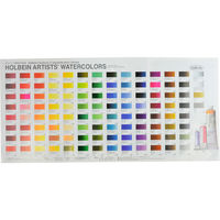 ホルベイン 透明水彩絵具 5ml W422 108全色セット 3422 1個