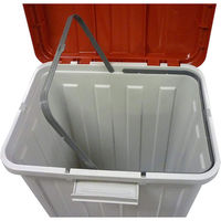 アスベル ゴミ箱 屋外用 ハンドル付カラー分別ペール70L 1セット(2個) 6715（直送品）