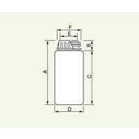 アズワン アイボーイ PP広口びん 250mL 5-002-03 1本（直送品）