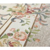 萩原 ゴブランシェニールラグ ブーケ 約幅2000×奥行2500mm ベージュ 240612814 1枚（直送品）