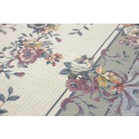 萩原 ゴブランシェニールラグ ブーケ 約幅2000×奥行2500mm グレー 240612819 1枚（直送品）