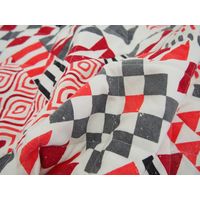 萩原 ウォッシャブル綿キルトマルチカバー ビーカー 約幅1850×奥行1850mm レッド 270067600 1枚（直送品）