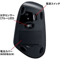 サンワサプライ 静音Bluetoothエルゴノミクスマウス MA-ERGBT11N 1個