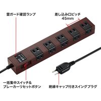 サンワサプライ 雷ガードタップ TAP-SP2110-1BR 1個（直送品）