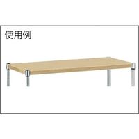 TRUSCO スチールラック M10型重量棚 1500X760XH2100 5段 連結 ネオグレー M10-7575B NG 1台(1個)（直送品）