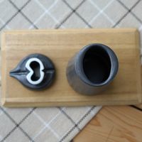 ブルーム 美濃焼 cotto汁次/大/黒/醤油差し/soy sauce/6×11cm/日本 60532 1セット（5個：1個入×5箱）（直送品）